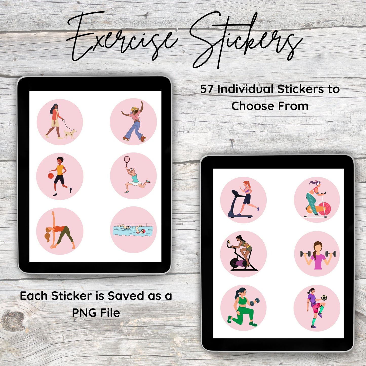 Evolve Aesthetic DIGITAL STICKERS | Digital Planner Stickers | Pre-cropped Digital Stickers | Affirmation and Gratitude Stickers | Manifestation Stickers