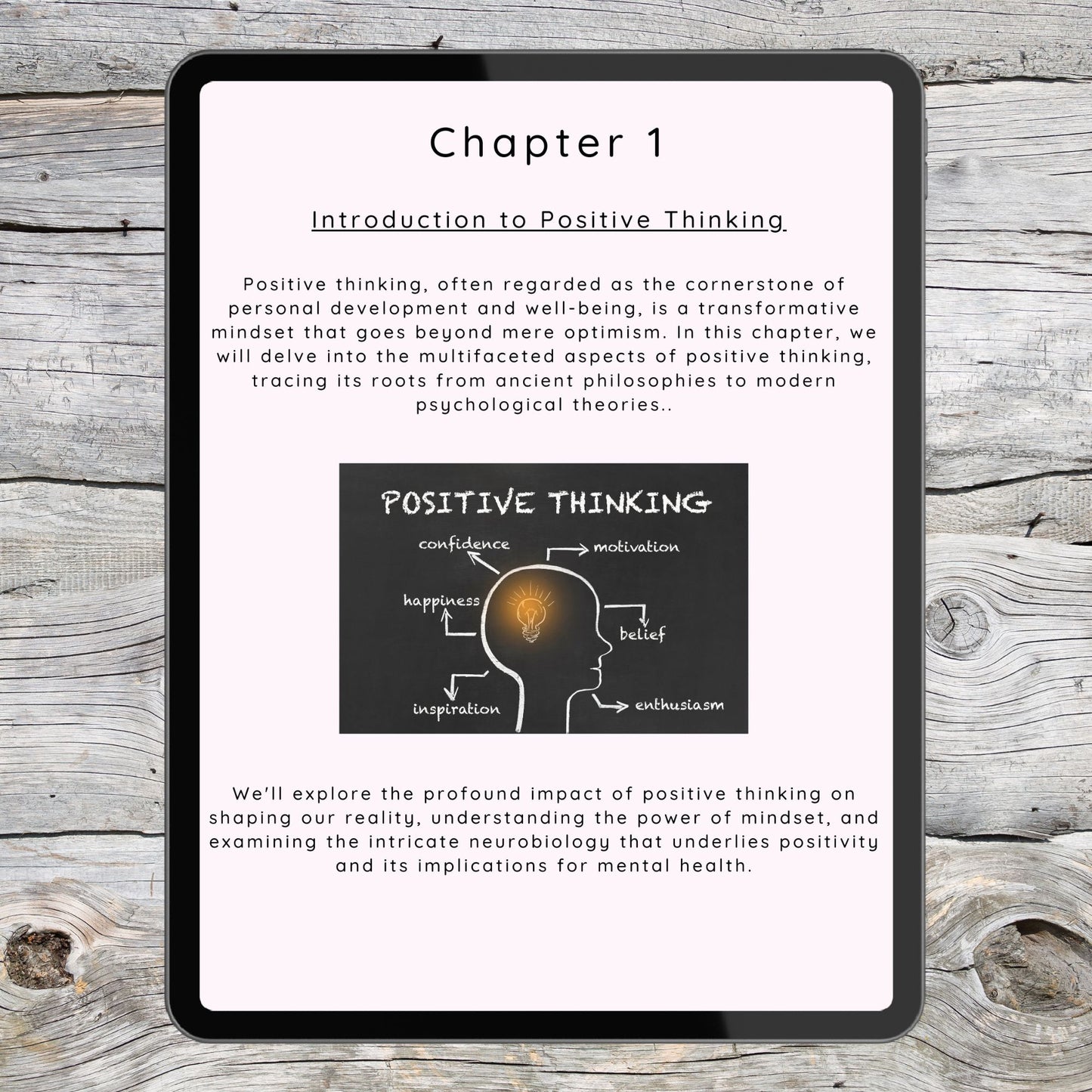 Harnessing Positive Thinking:  The Science Behind Transformative Mindset Ebook